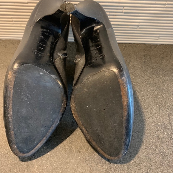 PRADA Leather Ankle Booties!! Size 8 - Picture 7 of 8